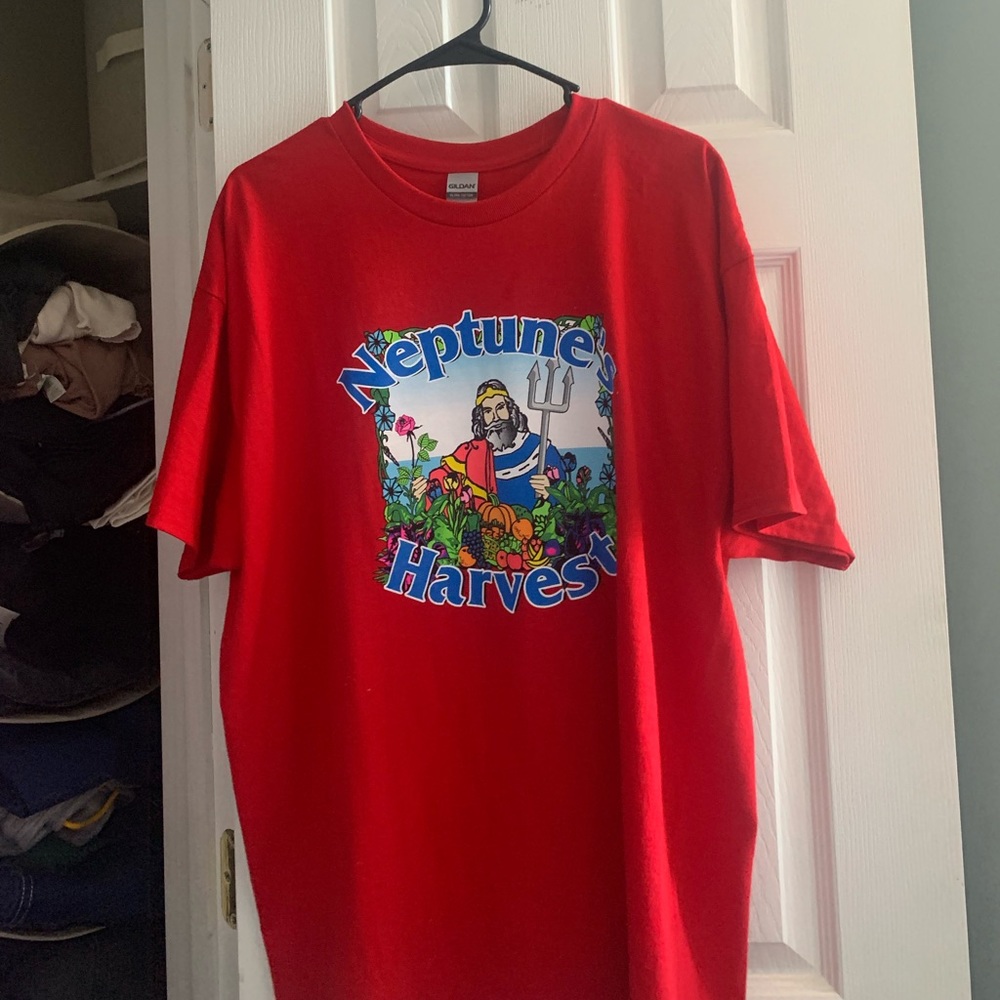 Neptune’s Harvest Red Tshirt